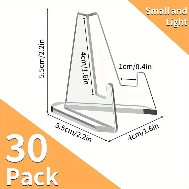 Clear Acrylic Mini Display Easels