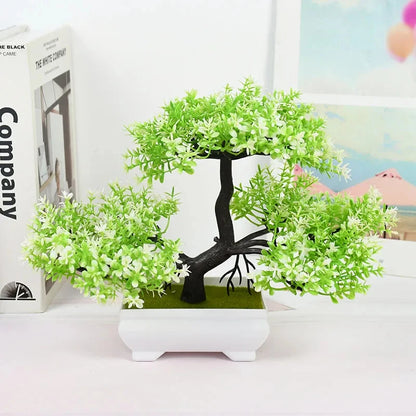 Artificial Bonsai Tree in Decorative Pot