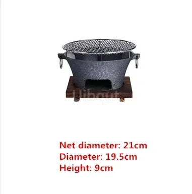 Traditional Charcoal Clay BBQ Stove