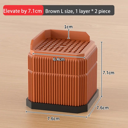 Adjustable Furniture Riser Set