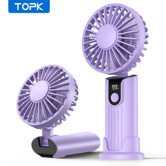 TOPK K38 Portable Handheld Fan