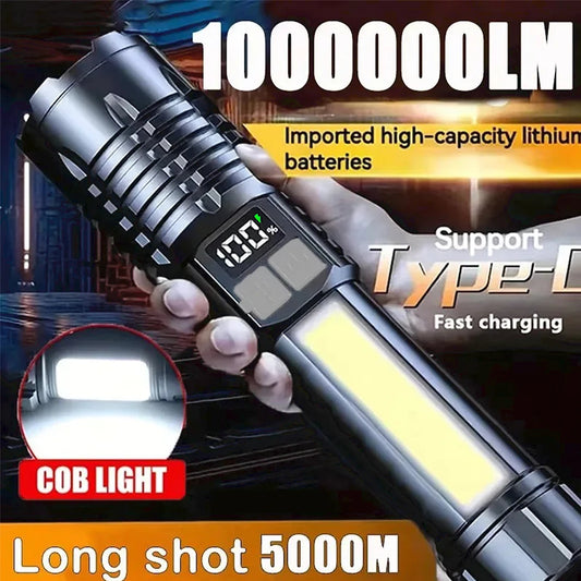 Rechargeable LED Tactical Flashlight