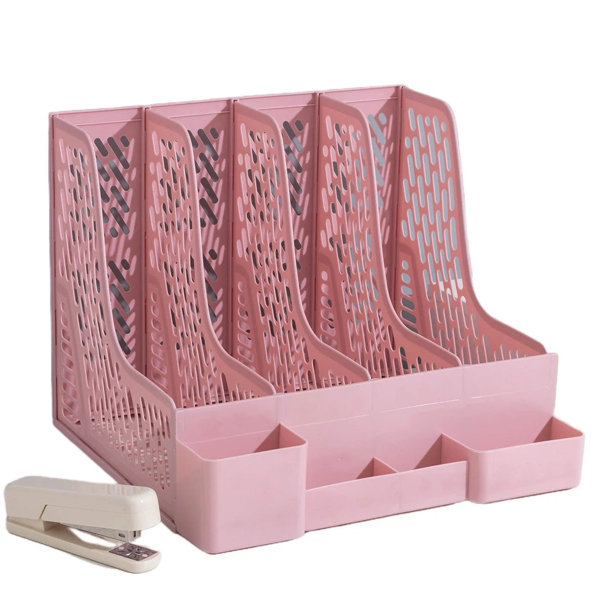 Desktop File Organizer with 4 Columns