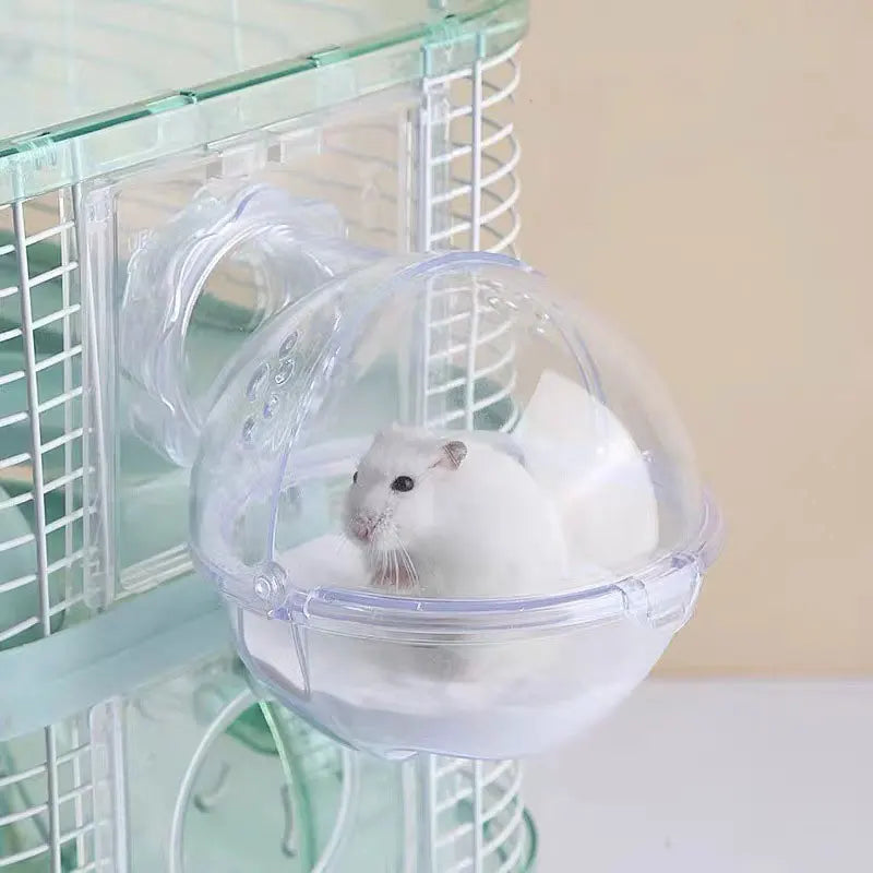 Acrylic Hamster Bathroom Sand Bath Box