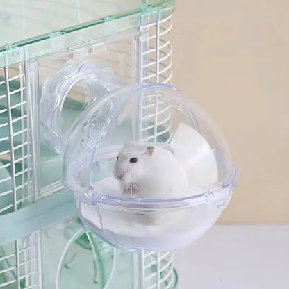 Acrylic Hamster Bathroom Sand Bath Box