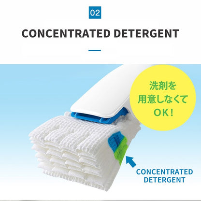 Disposable Toilet Brush With Detergent