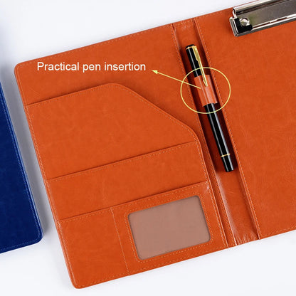 A5/B5 Executive Leather Padfolio Clipboard