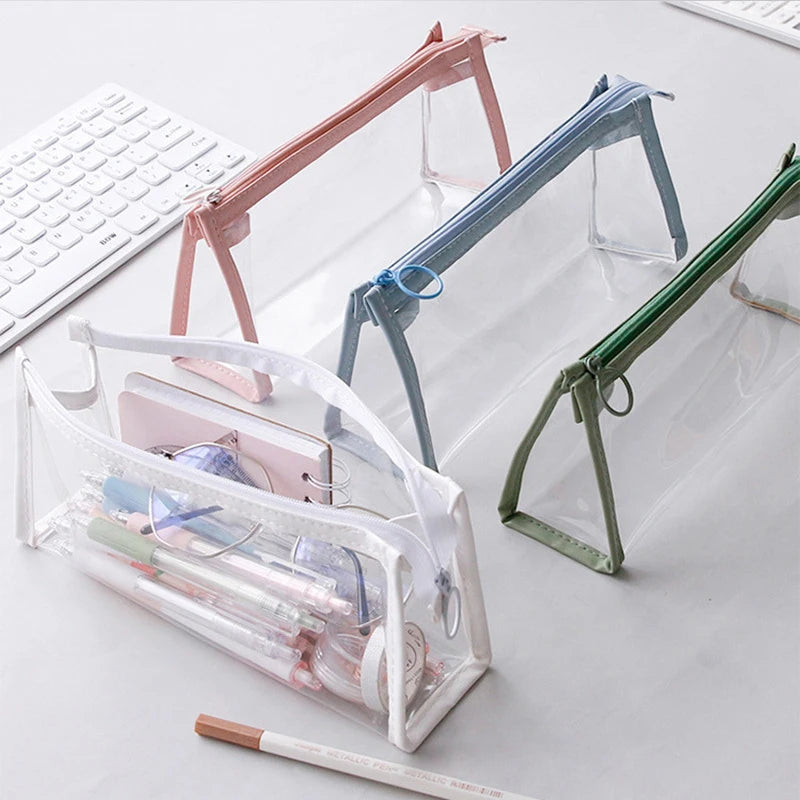 Transparent Large Capacity Pencil Case