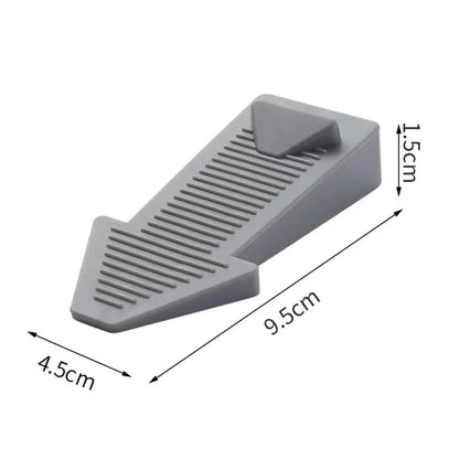 Transparent Self-Adhesive Acrylic Door Stopper