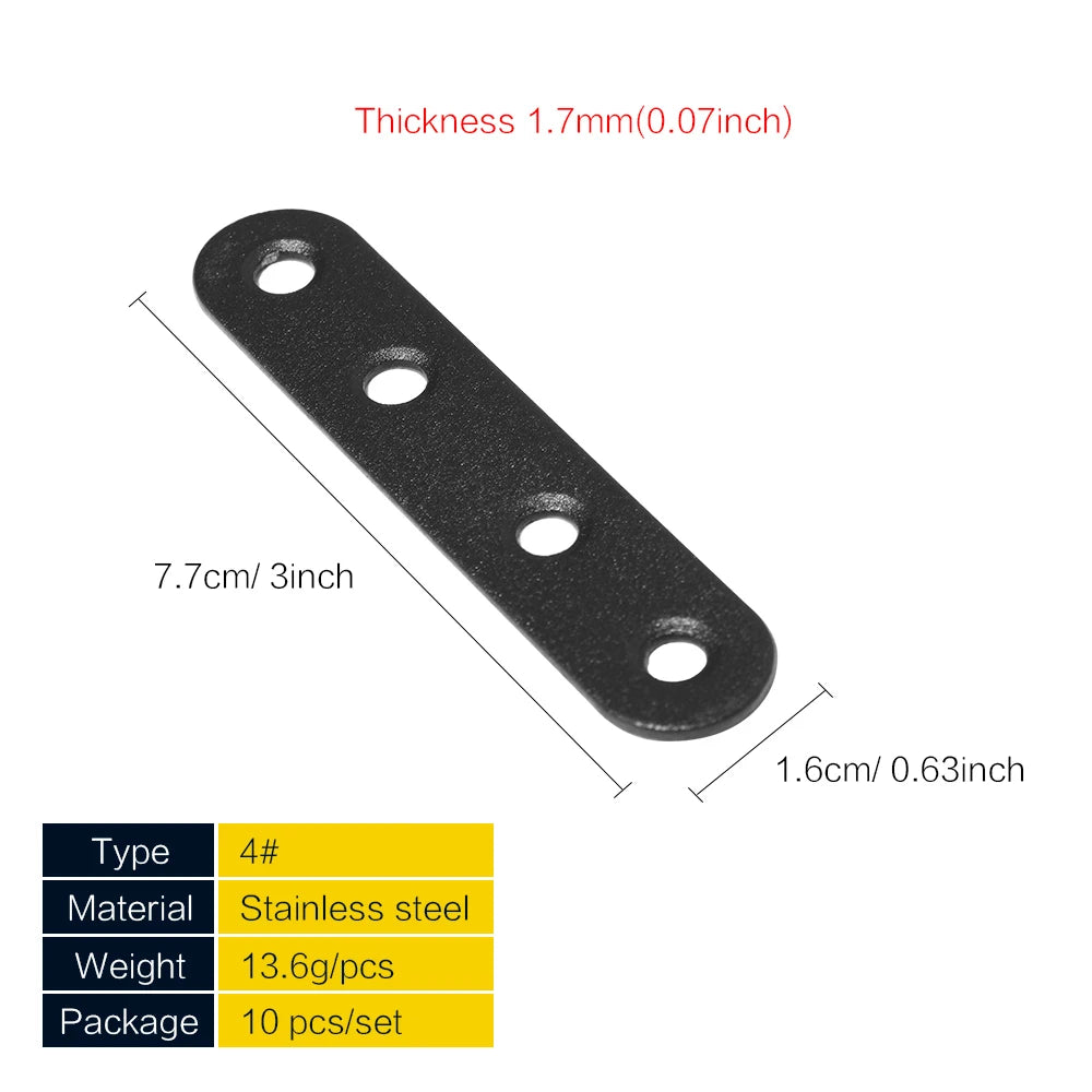 Stainless Steel Flat Repair Bracket