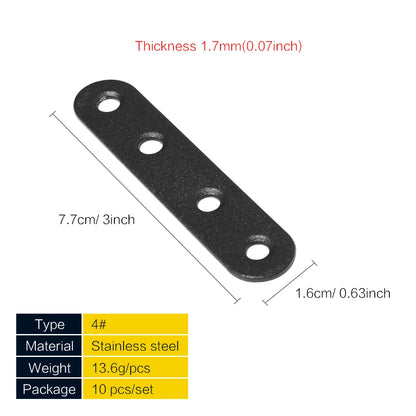 Stainless Steel Flat Repair Bracket
