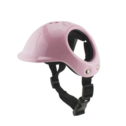 Lightweight Dog Safety Helmet with Ear Openings
