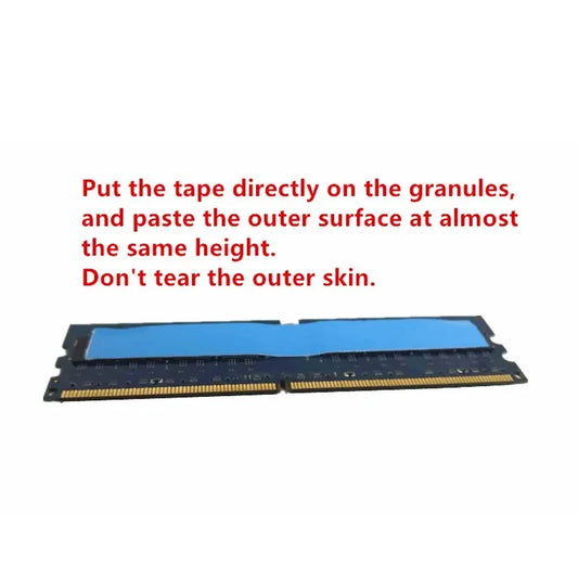 Desktop Memory Cooling Armor with Thermal Pads