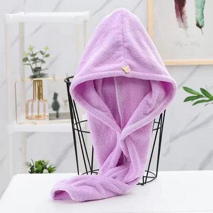 Microfiber Quick-Dry Hair Towel Wrap