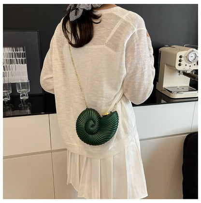 Seashell Acrylic Evening Bag
