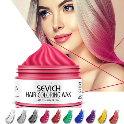 Temporary Hair Color Wax
