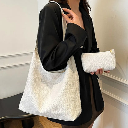 Large Capacity Casual Armpit Bag for Work & Daily Use