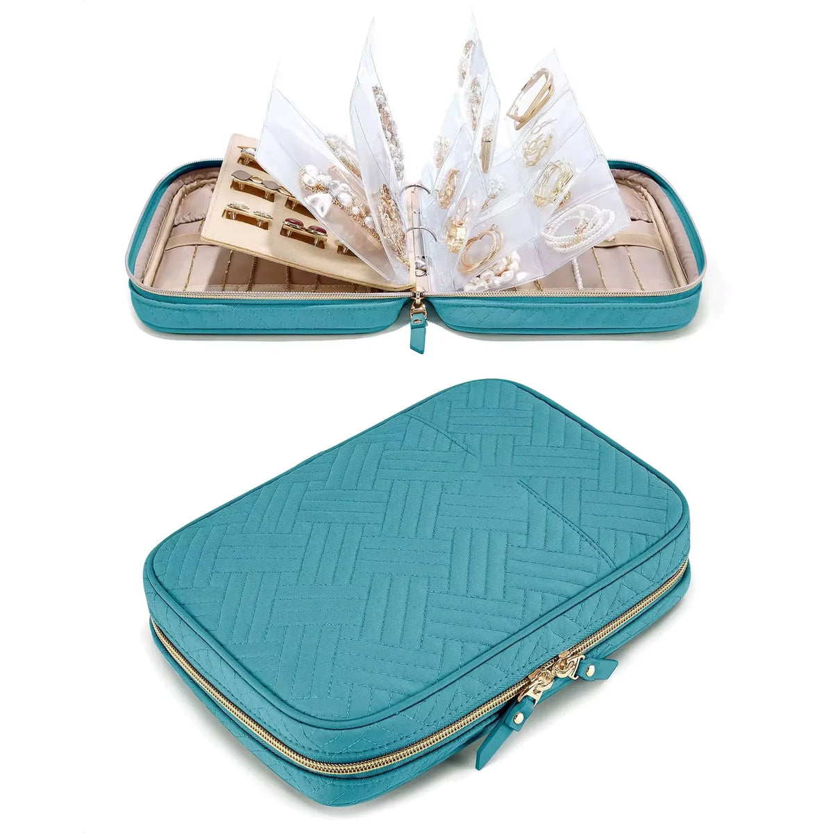 Travel Jewelry Organizer Book
