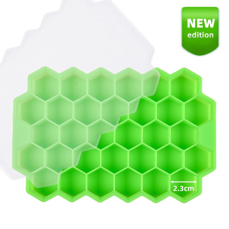 SILIKOLOVE Creative Honeycomb Ice Cube Tray