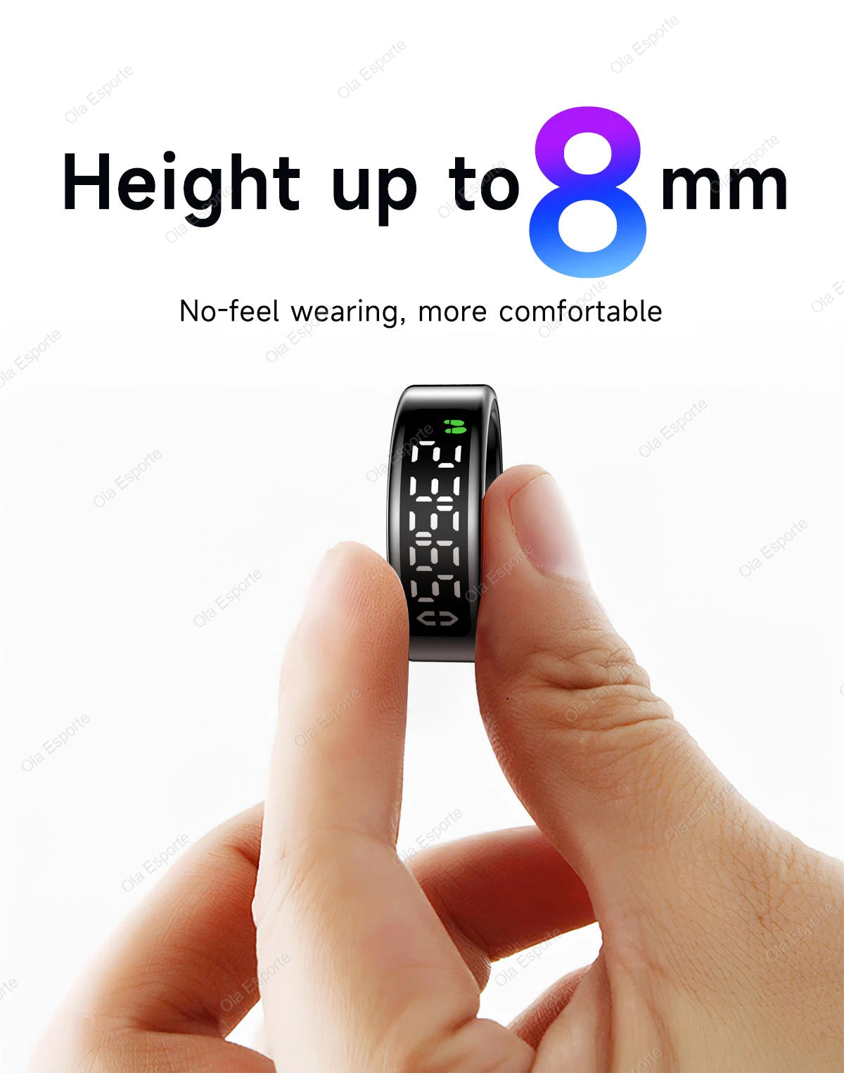 Smart Fitness Tracking Ring