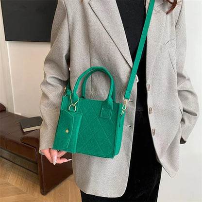 Felt Tote, Crossbody Bag & Wallet Set for Everyday Use
