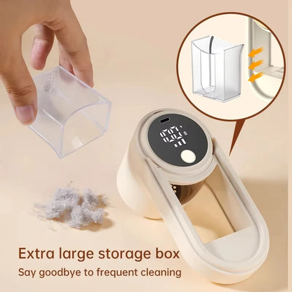Portable Lint Remover with LED Display