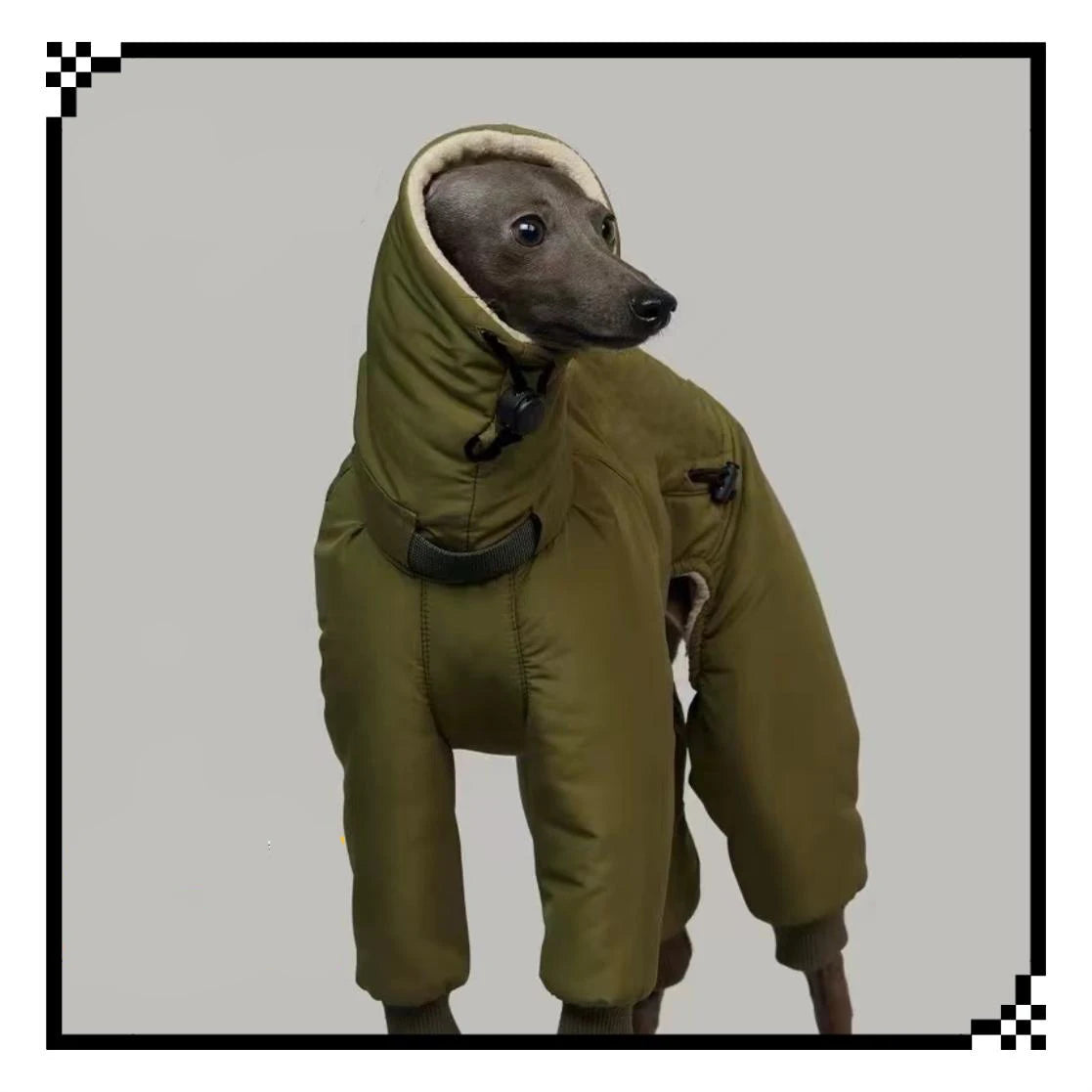 Super Thick Fleece Winter Dog Jacket