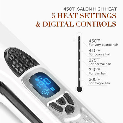 UKLISS Professional Steam Hair Straightener