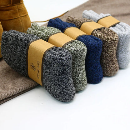 Men’s Merino Wool Winter Socks 2 Pairs
