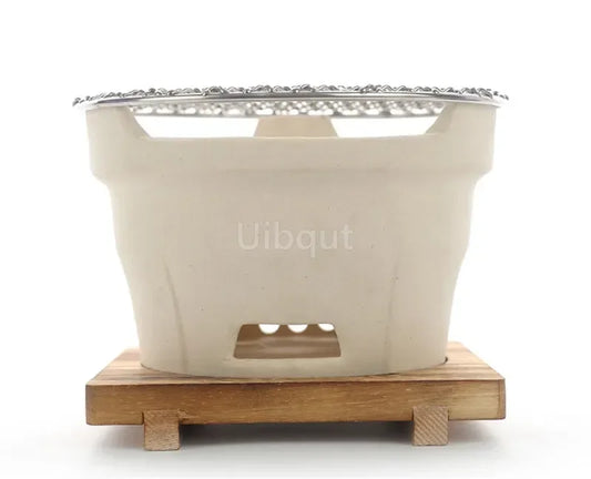 Traditional Charcoal Clay BBQ Stove
