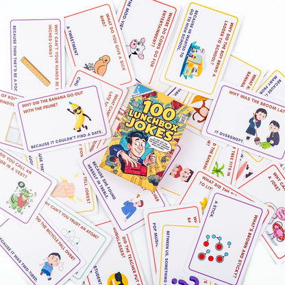 Kids Joke Cards – 100 Fun Riddles & Conversation Starters