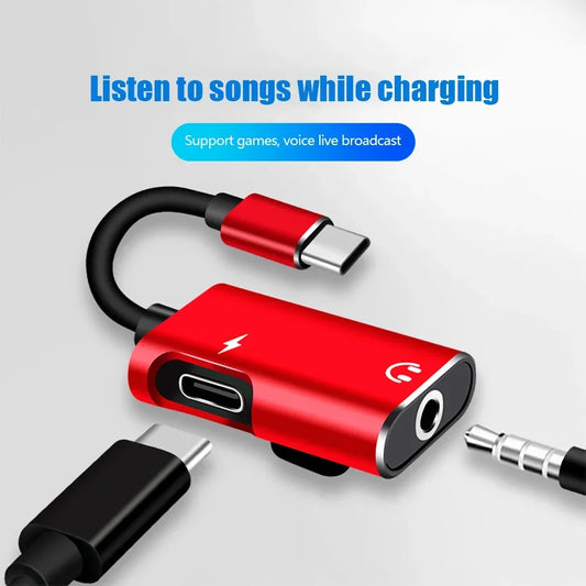 USB-C Audio & Charging Adapter
