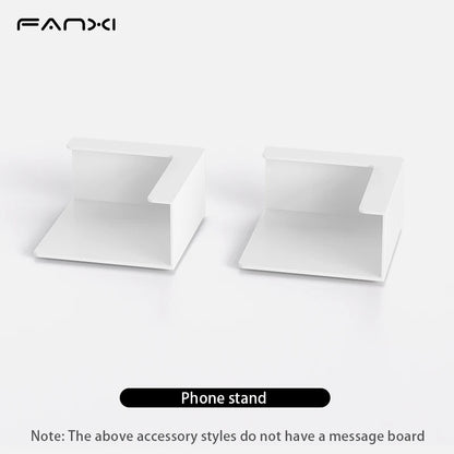 Magnetic Tabletop Bulletin Board with Stand