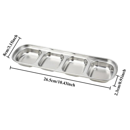 304 Stainless Steel Korean-Style Sauce Dish