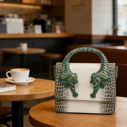 Vintage Mini Top Handle Crossbody Bag