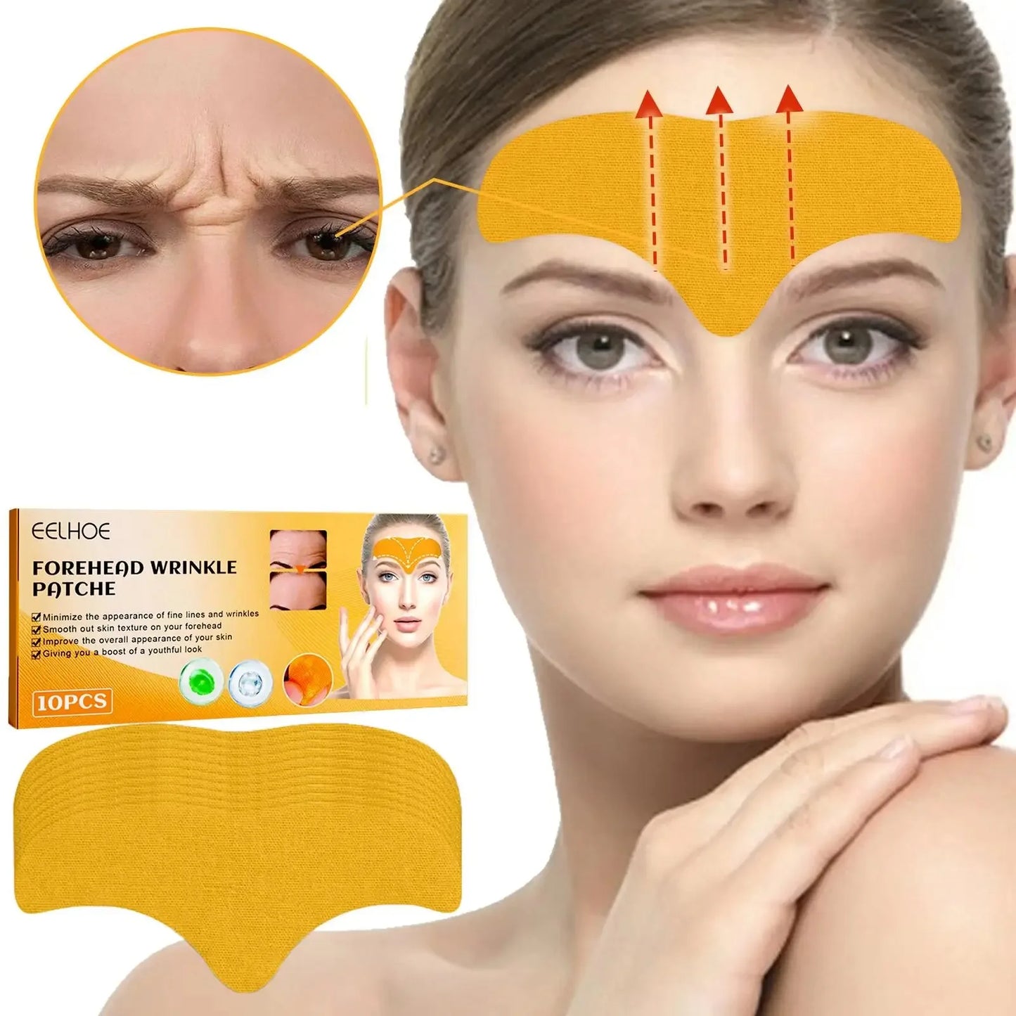 Eelhoe Forehead Wrinkle Gel Patches
