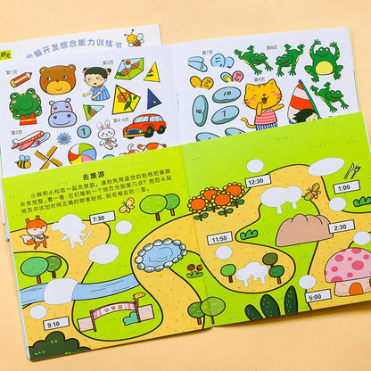 Preschool Sticker Activity Workbook Set