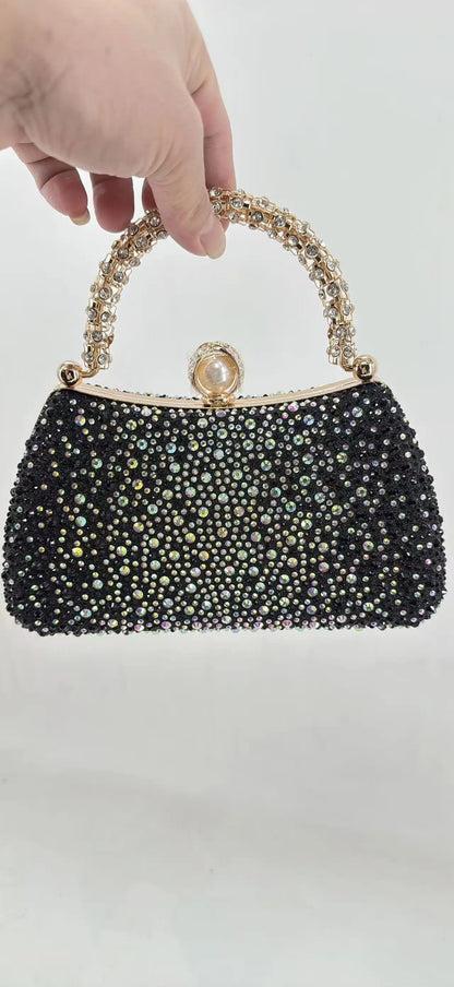 Crystal Embellished Evening Handbag