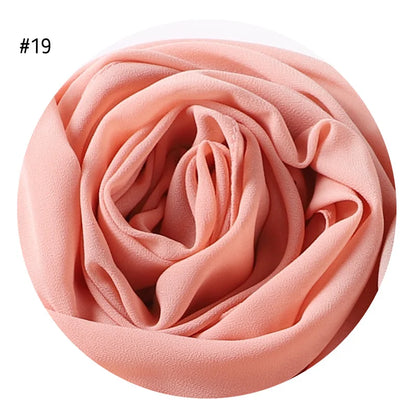 Malaysian Pearl Chiffon Hijab Scarf