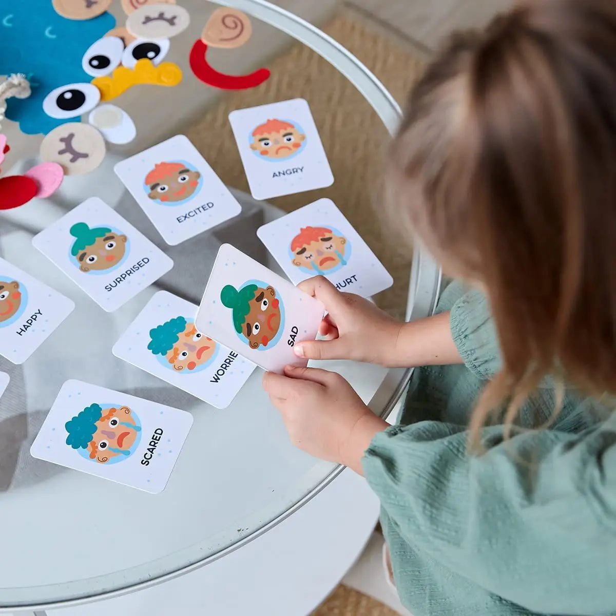 Kids Social Emotional Learning Face Board Activity Set