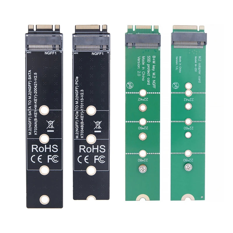 M.2 SSD Interface Extension Adapter Card