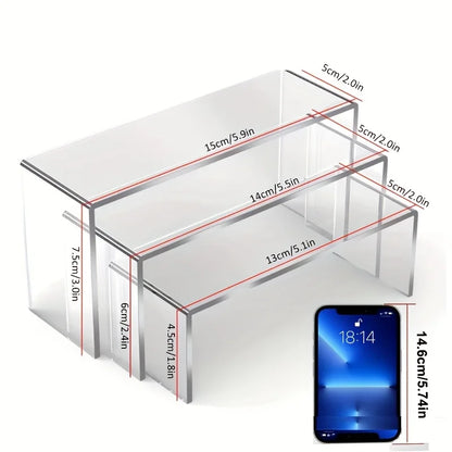 Clear Acrylic U-Shaped Display Stand