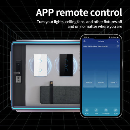 TNCE Tuya Smart Touch Wall Switch