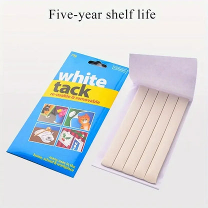 Reusable White Adhesive Tack Putty