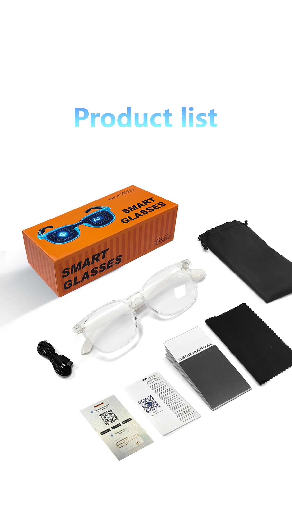 Smart AI Translation Glasses