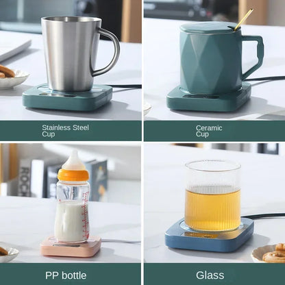 55°C Smart Cup Warmer with Metal Heating Plate