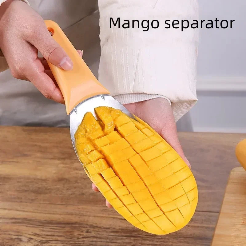 Multifunctional Mango Slicer & Dicer Tool