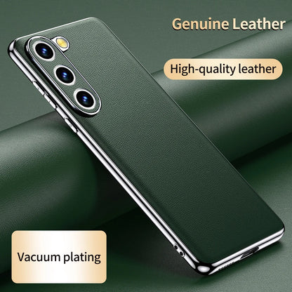 Genuine Leather Samsung Phone Case