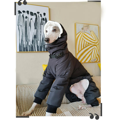 Winter Quilted Dog Jacket