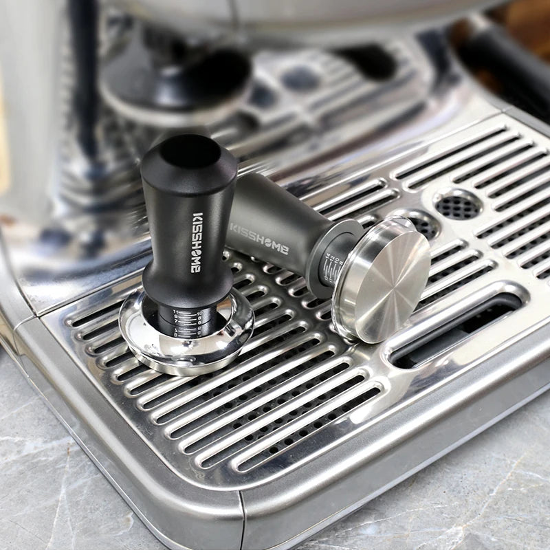 30lb Calibrated Coffee Tamper with Double Spring for Espresso Portafilters